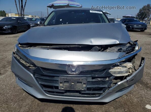 1HGCV1F14KA120211 2019 HONDA ACCORD Silver Widok z przodu