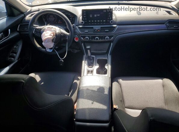 1HGCV1F14KA120211 2019 HONDA ACCORD Silver Widok deski rozdzielczej