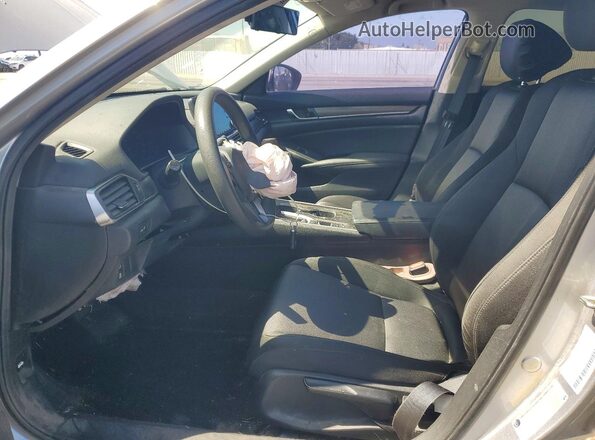 1HGCV1F14KA120211 2019 HONDA ACCORD Silver Widok wnętrza z przodu