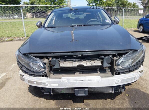 1HGCV1F14KA130480 2019 HONDA ACCORD Gray Vista frontal