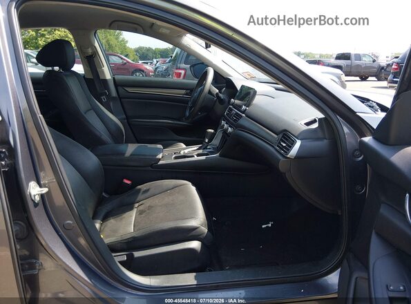 1HGCV1F14KA130480 2019 HONDA ACCORD Gray Vista interior delantera