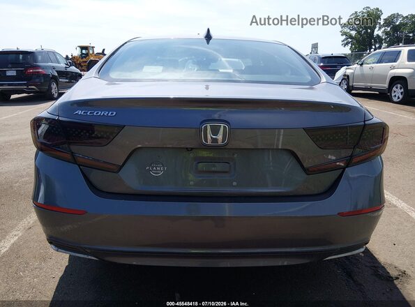 1HGCV1F14KA130480 2019 HONDA ACCORD Gray 