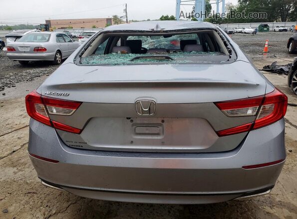 1HGCV1F14KA173863 2019 HONDA ACCORD Silver Rear view