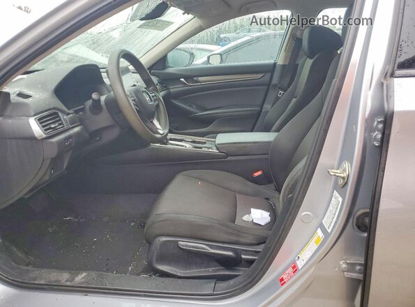 1HGCV1F14KA173863 2019 HONDA ACCORD Silver Front interior view
