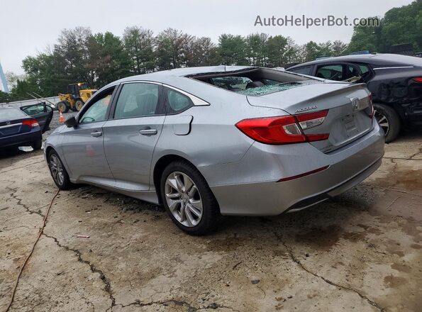 1HGCV1F14KA173863 2019 HONDA ACCORD Silver Rear left