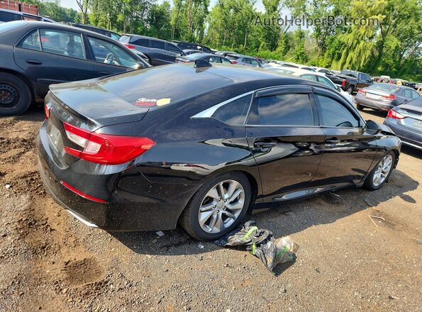 1HGCV1F14LA016898 2020 HONDA ACCORD Black Задня права чверть