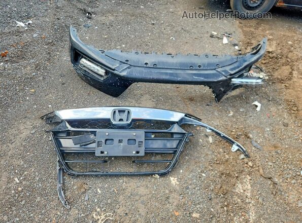 1HGCV1F14LA016898 2020 HONDA ACCORD Black Вид підкапотного простору