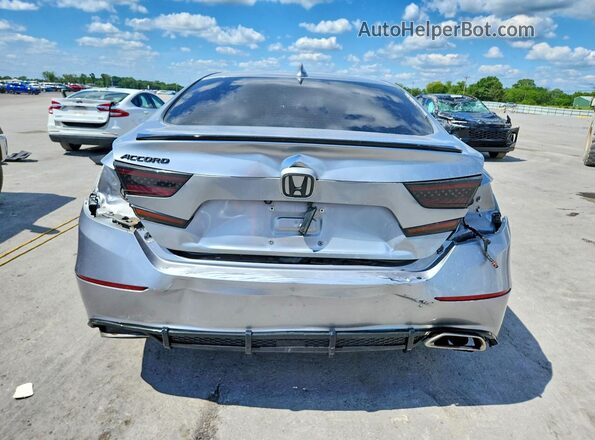1HGCV1F14LA072159 2020 HONDA ACCORD Silver Vista trasera