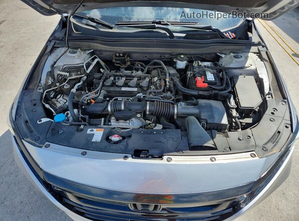 1HGCV1F14LA072159 2020 HONDA ACCORD Silver Vista interior trasera
