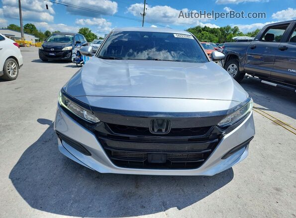 1HGCV1F14LA072159 2020 HONDA ACCORD Silver Vista frontal