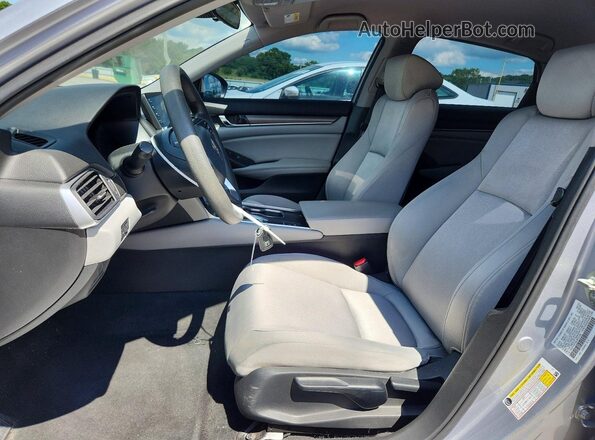 1HGCV1F14LA072159 2020 HONDA ACCORD Silver Vista interior delantera