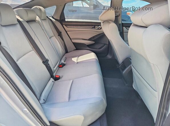 1HGCV1F14LA072159 2020 HONDA ACCORD Silver Vista de los asientos traseros