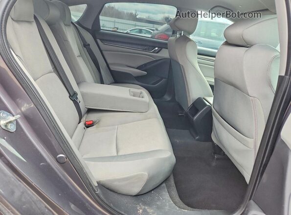 1HGCV1F14LA102003 2020 HONDA ACCORD Gray Rear seats view