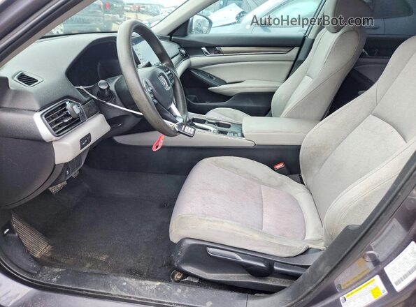 1HGCV1F14LA102003 2020 HONDA ACCORD Gray Front interior view