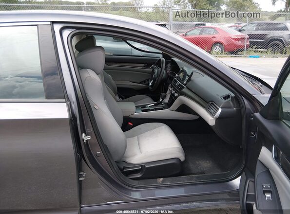 1HGCV1F14LA108805 2020 HONDA ACCORD Gray Սալոնի դիմացի տեսք