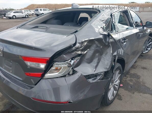 1HGCV1F14MA042578 2021 HONDA ACCORD Gray წინა ხედი