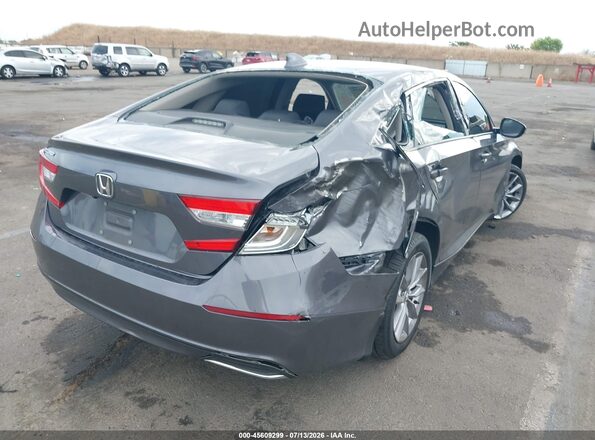 1HGCV1F14MA042578 2021 HONDA ACCORD Gray უკანა მარჯვენა
