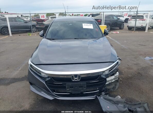 1HGCV1F14MA042578 2021 HONDA ACCORD Gray წინა პანელის ხედი