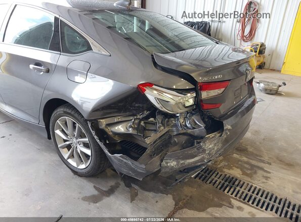 1HGCV1F14MA051085 2021 HONDA ACCORD Gray Front view