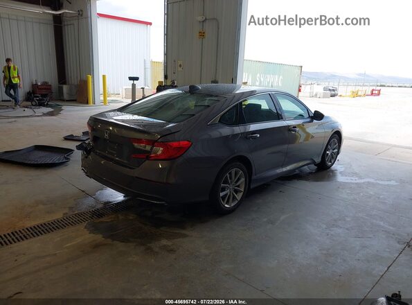 1HGCV1F14MA051085 2021 HONDA ACCORD Gray Rear right