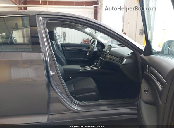 1HGCV1F14MA051085 2021 HONDA ACCORD Gray Front interior view