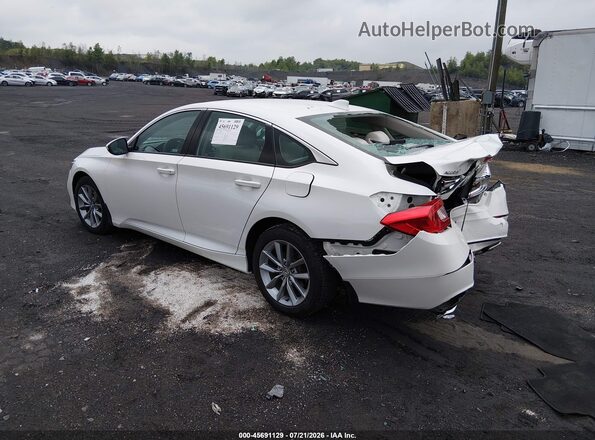 1HGCV1F14NA067031 2022 HONDA ACCORD White Задня ліва чверть