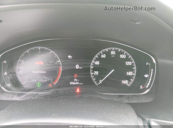 1HGCV1F14NA067031 2022 HONDA ACCORD White Вид задніх сидінь