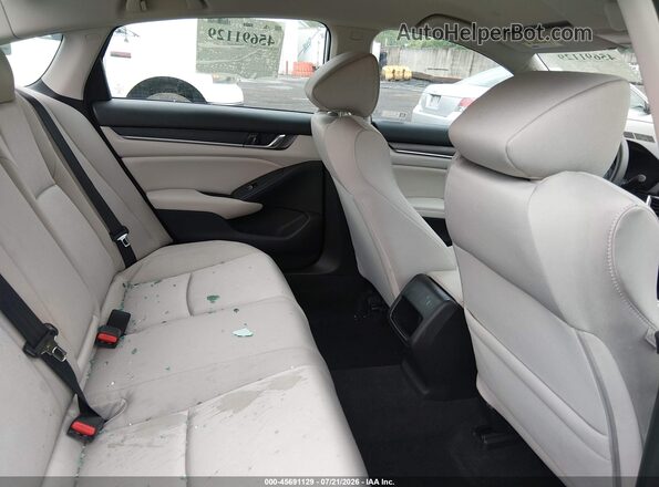 1HGCV1F14NA067031 2022 HONDA ACCORD White Вид наклейки з VIN-кодом