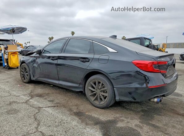 1HGCV1F14NA078580 2022 HONDA ACCORD Черный Задняя левая четверть