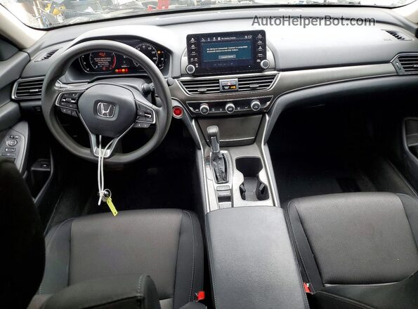 1HGCV1F14NA078580 2022 HONDA ACCORD Черный Вид панели приборов