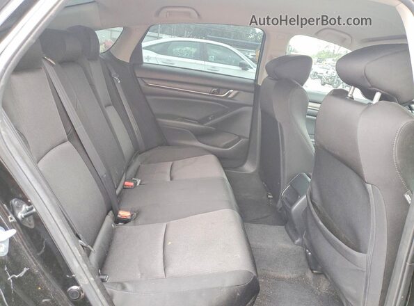 1HGCV1F14NA078580 2022 HONDA ACCORD Черный Вид задних сидений