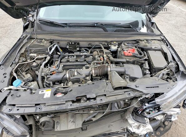 1HGCV1F14NA078580 2022 HONDA ACCORD Черный Вид задней части салона