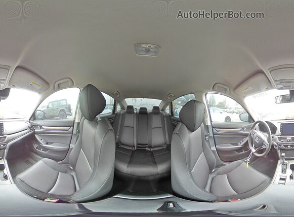 1HGCV1F14NA078580 2022 HONDA ACCORD Черный Панорамный вид салона 360°