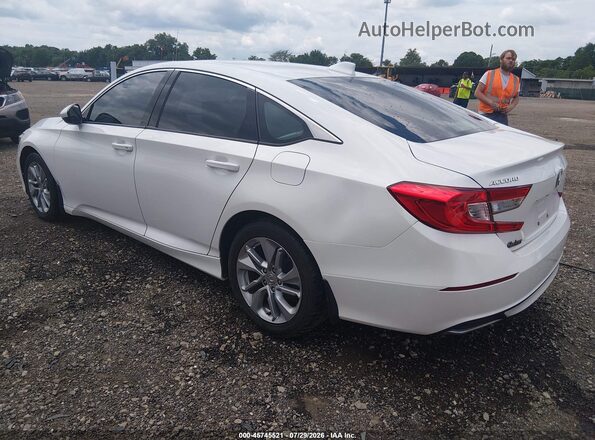 1HGCV1F15JA004837 2018 HONDA ACCORD Белый Задняя левая четверть