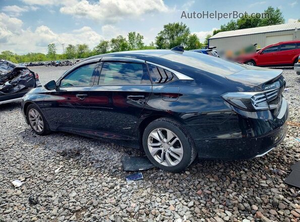 1HGCV1F15JA053357 2018 HONDA ACCORD Black Задня ліва чверть