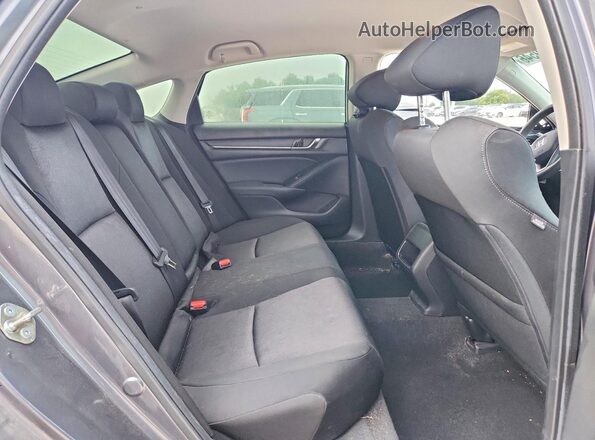 1HGCV1F15JA064469 2018 HONDA ACCORD Gray Հետևի նստատեղերի տեսք