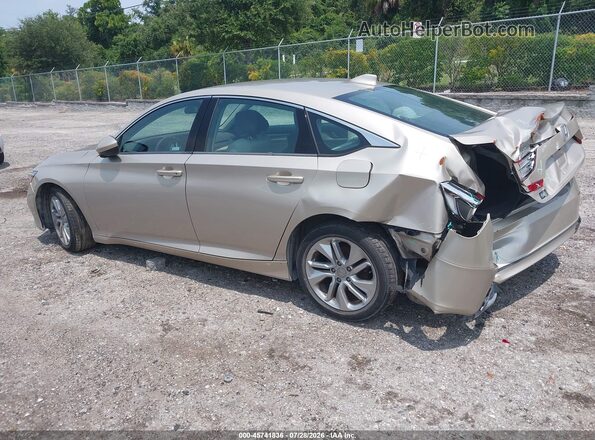 1HGCV1F15JA128123 2018 HONDA ACCORD Beige უკანა მარცხენა