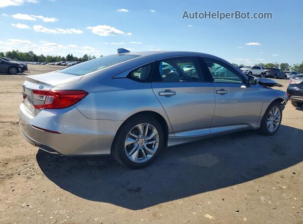 1HGCV1F15JA141342 2018 HONDA ACCORD Серебряный Задняя правая четверть