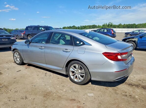 1HGCV1F15JA141342 2018 HONDA ACCORD Серебряный Задняя левая четверть