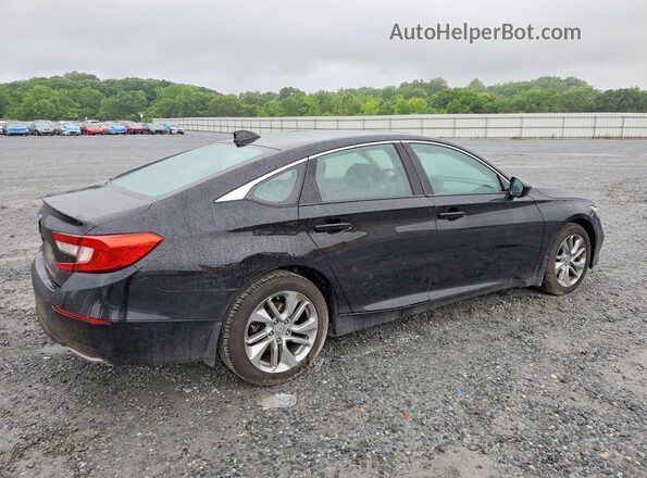 1HGCV1F15JA161302 2018 HONDA ACCORD Black Trasero derecho