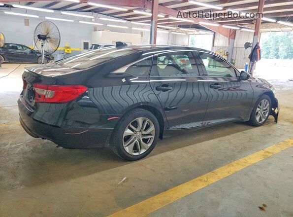 1HGCV1F15JA187706 2018 HONDA ACCORD Black Rear right