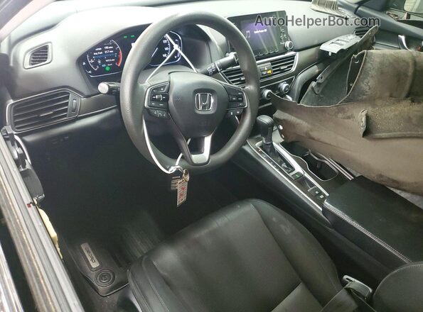 1HGCV1F15JA187706 2018 HONDA ACCORD Black Dashboard view