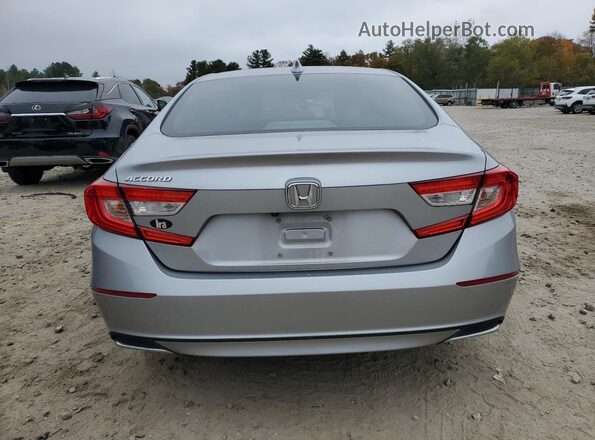 1HGCV1F15JA190394 2018 HONDA ACCORD Gray Widok z tyłu