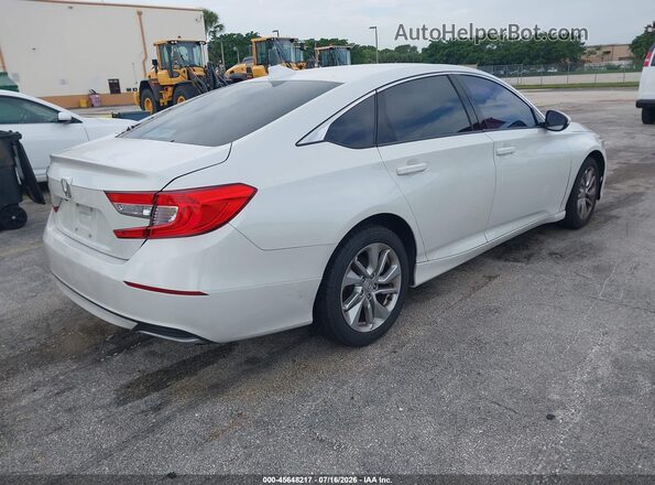 1HGCV1F15JA261626 2018 HONDA ACCORD White Tył prawy