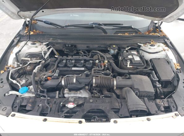 1HGCV1F15JA261626 2018 HONDA ACCORD White Widok z tyłu