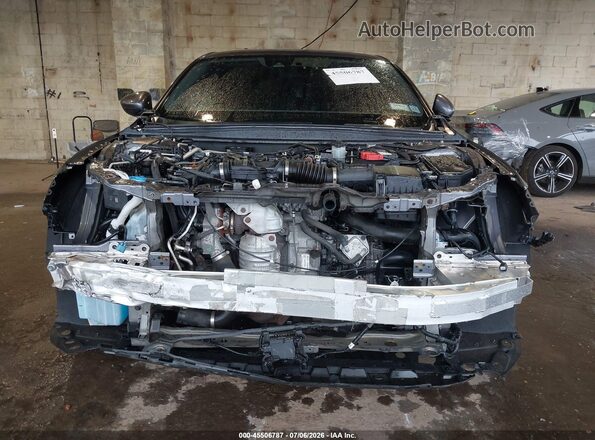 1HGCV1F15KA038746 2019 HONDA ACCORD Серый Вид задней части салона