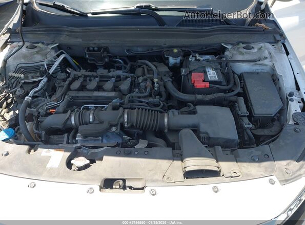 1HGCV1F15KA059189 2019 HONDA ACCORD White Widok z tyłu