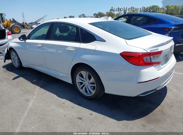 1HGCV1F15KA059189 2019 HONDA ACCORD White Tył lewy