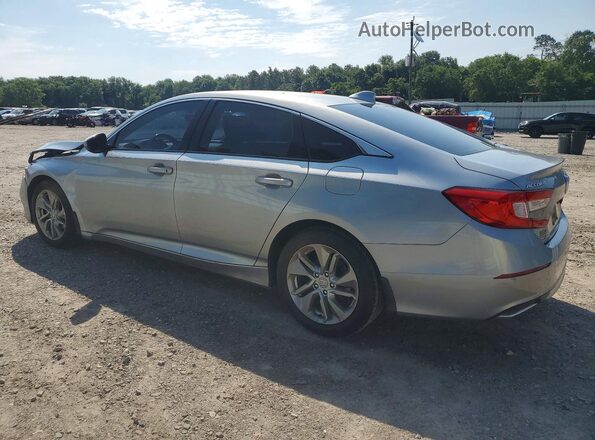 1HGCV1F15KA092936 2019 HONDA ACCORD Silver Rear left