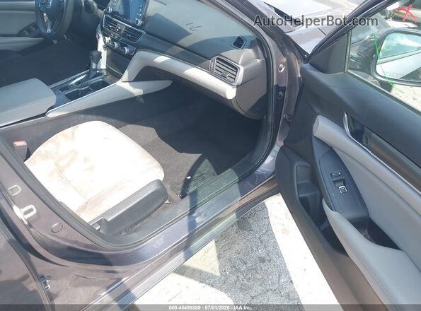 1HGCV1F15KA126955 2019 HONDA ACCORD Gray Vista interior delantera